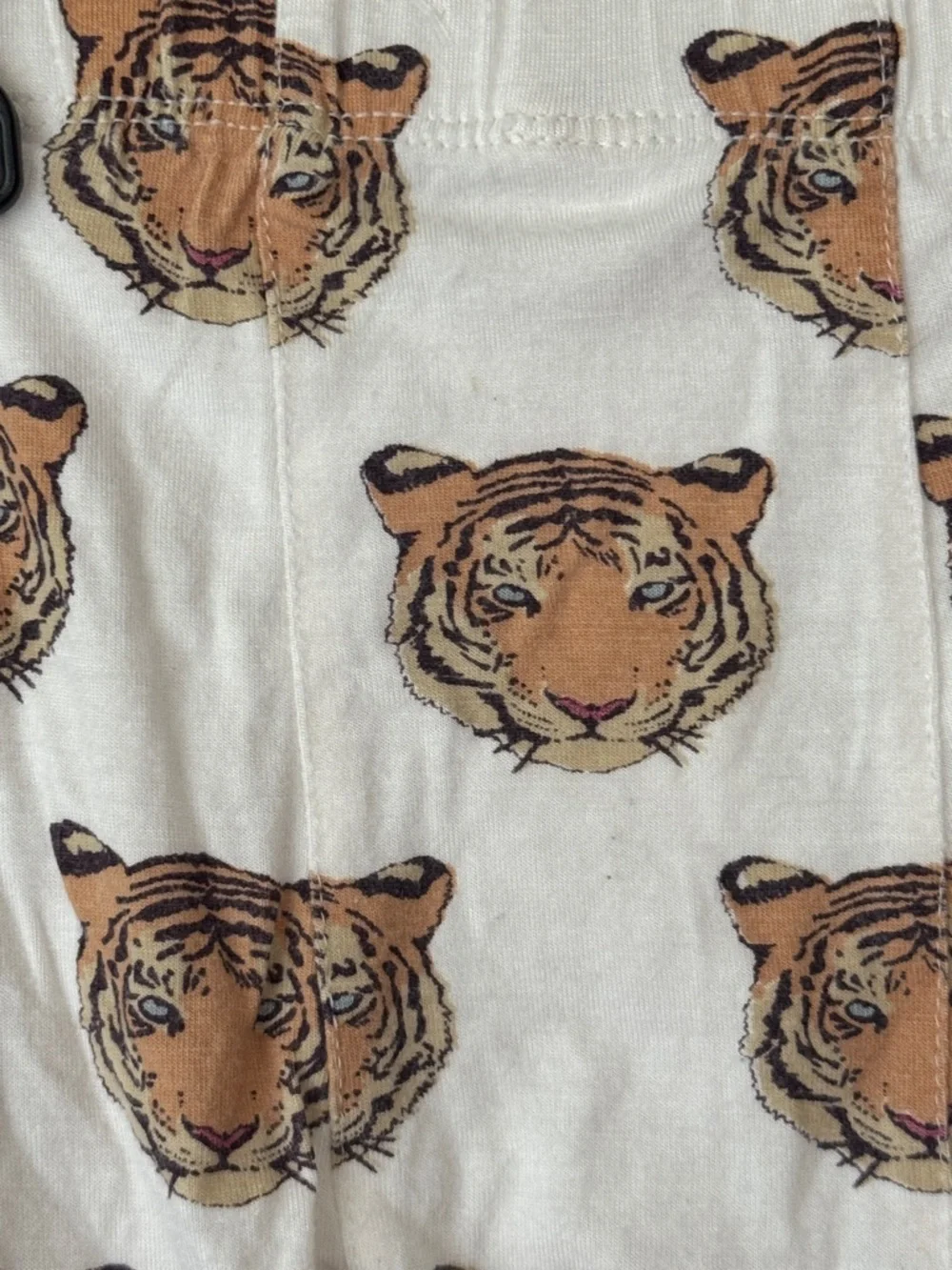 Kate Quinn bamboo tiger shorts print baby boy lsu neutral unisex